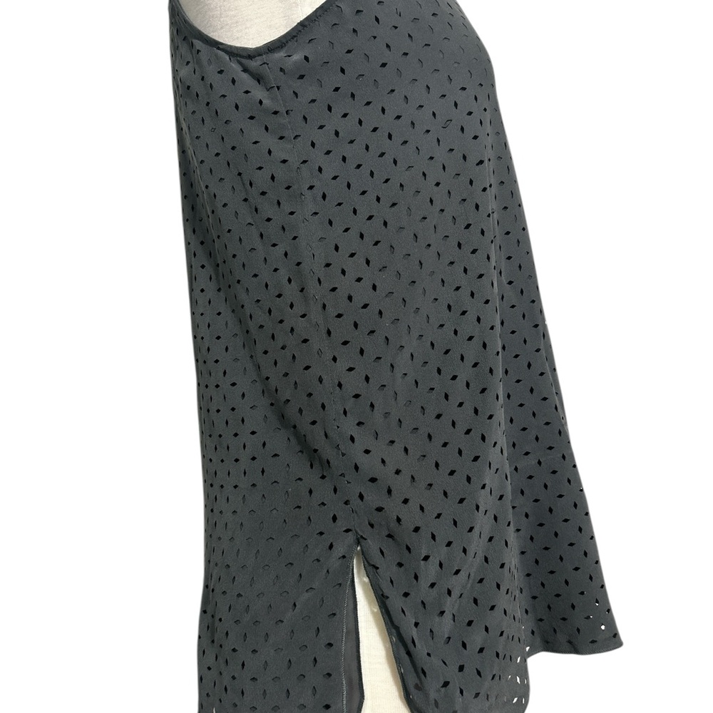 Ecru, Women's Sleeveless charcoal colored Top - Picture 5 of 8